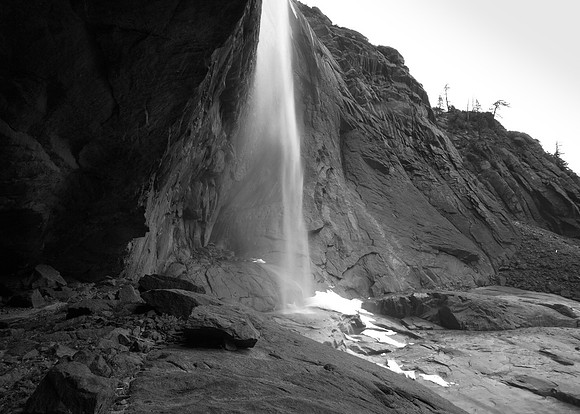 Base of Upper Yosemite Falls